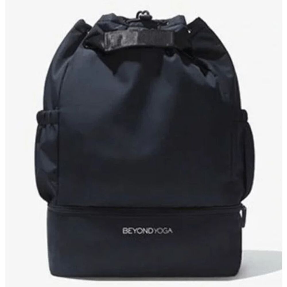 Beyond Yoga Convertible Gym Backpack Bag Black